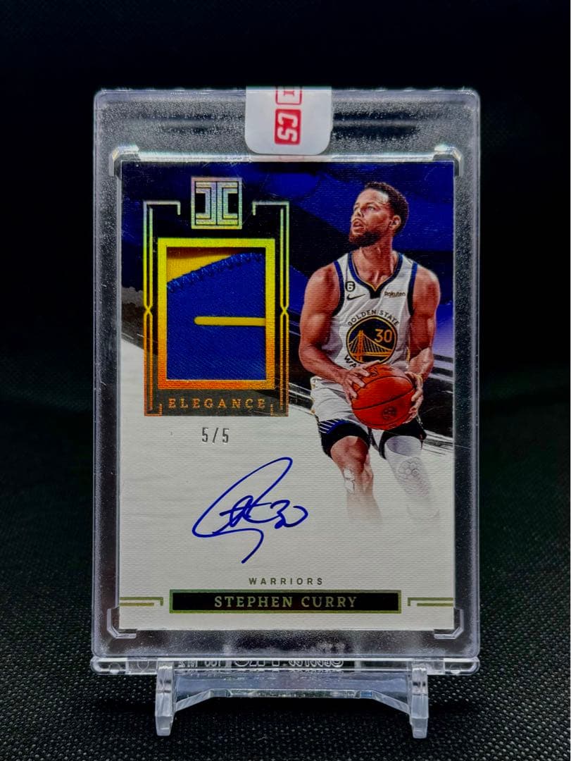 2022-23 Panini Impeccable - Elégance Veteran Jersey Autographs Stephen Curry...