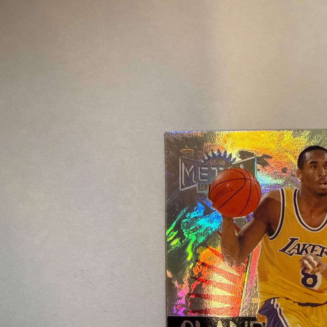 1997 Metal Universe Planet Metal Insert Kobe Bryant Sharp Shape !
