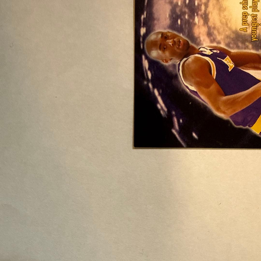 1997 Metal Universe Planet Metal Insert Kobe Bryant Sharp Shape !